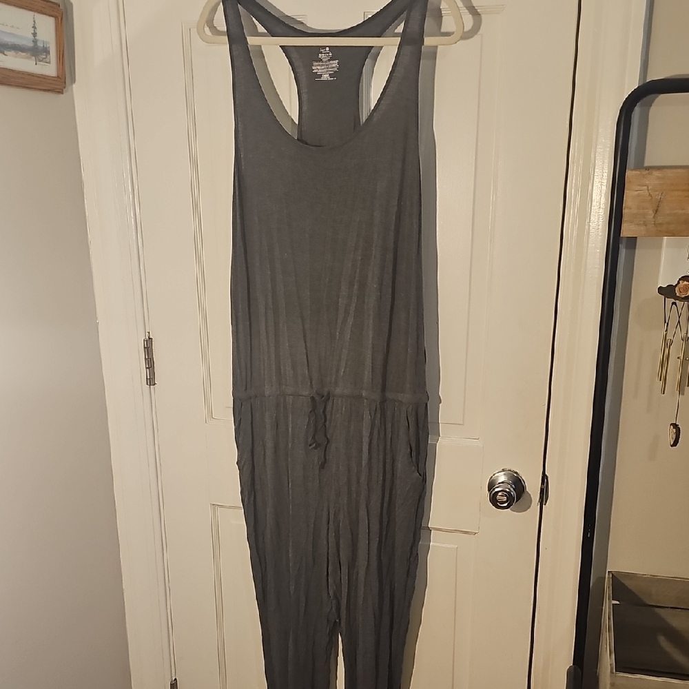 Gray Sleeveless Jumpsuit (3 For $20)